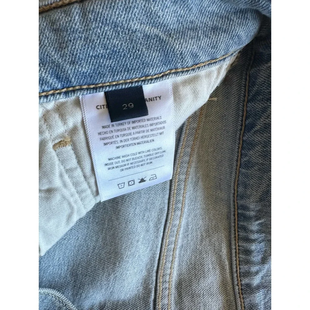 CITIZENS OF HUMANITY Emerson Slim Boyfriend Jeans in Freeport Sz 29 - Picture 10 of 12